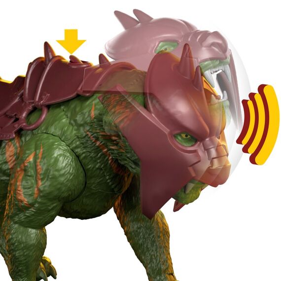 Masters of the Universe Film 2026 Battle Cat Kreatur-Figur mit Beiß- und Brüllfunktionen, ca. 14 cm groß, 3 image