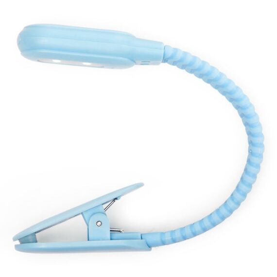 Kikkerland BL13-BL Taschenlampe Blau Clip Taschenlampe LED, Farbe: Blau