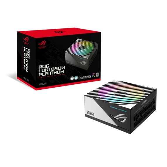 ASUS ROG Loki SFX-L 850W Platinum Netzteil 24-pin ATX Schwarz, Silber, 2 image