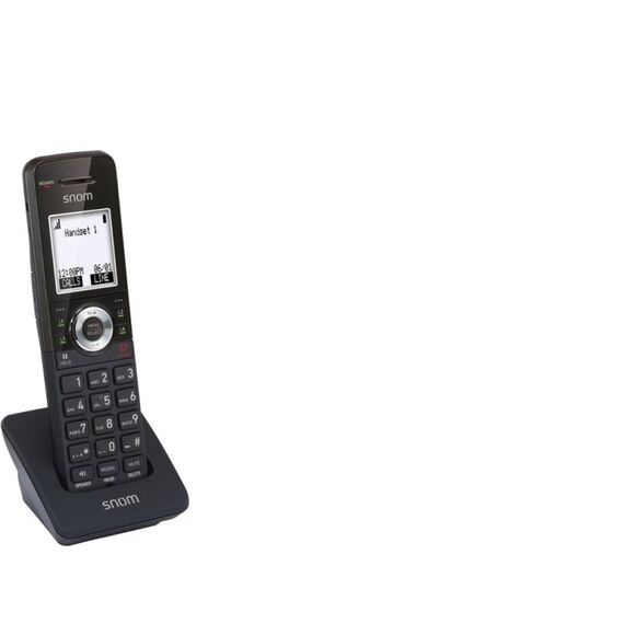 Snom M10 Office Handset DECT-Telefon Anrufer-Identifikation Schwarz