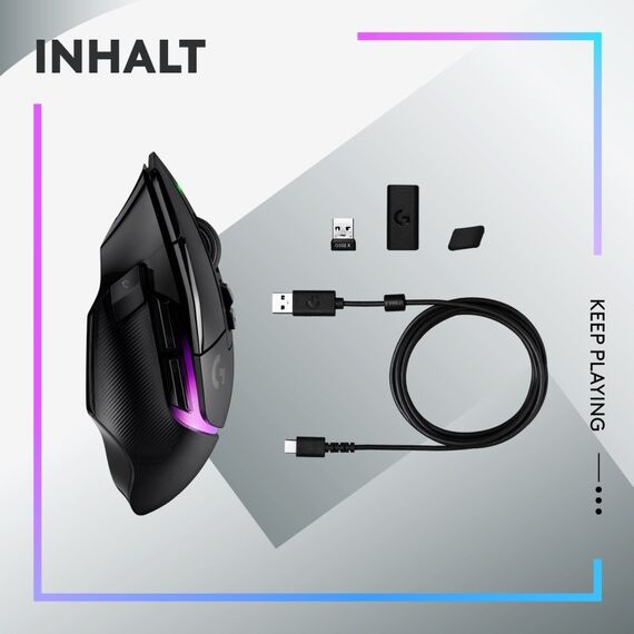 Logitech G G502 X PLUS, Farbe: Schwarz, 11 image