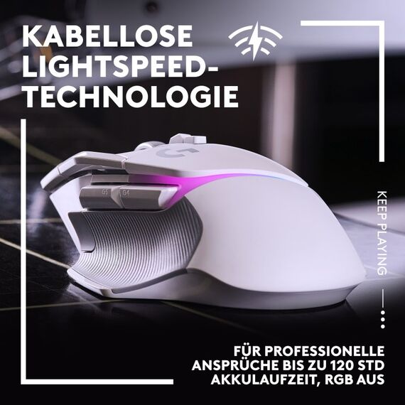 Logitech G G502 X PLUS, Farbe: Weiß, 10 image