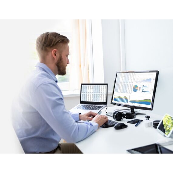 D-Link DUB-2327 laptop-dockingstation & portreplikator Kabelgebunden USB Typ-C Grau, 3 image