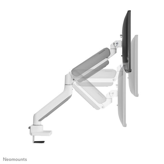 Neomounts DS70-450WH1 Monitorarm 17-42" - Gasfeder - Topfix - 180°-Stopp, 3 image