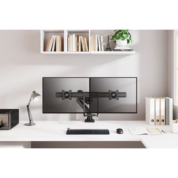 Neomounts DS75-450BL2 Monitorarm 17-32" - Gasfeder - Topfix - 180°-Stopp, 17 image