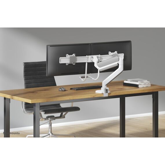 Neomounts DS75-450WH2 Monitorarm 17-32" - Gasfeder - Topfix - 180°-Stopp, 14 image