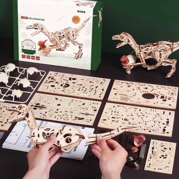 ROBOTIME LD01 Puzzle 3D-Puzzle 189 Stück(e) Tiere, 6 image