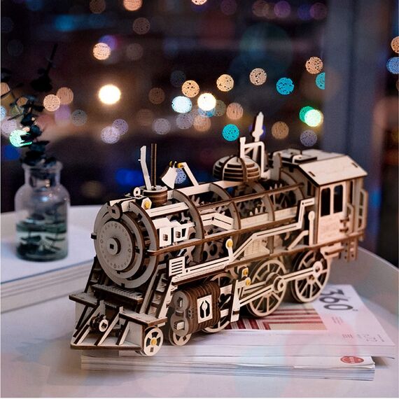 ROBOTIME LK701 Puzzle 3D-Puzzle 350 Stück(e) Zug, 12 image