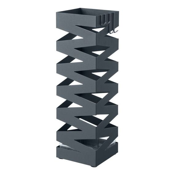 Songmics LUC016G01 Regenschirmständer Metall Anthrazit