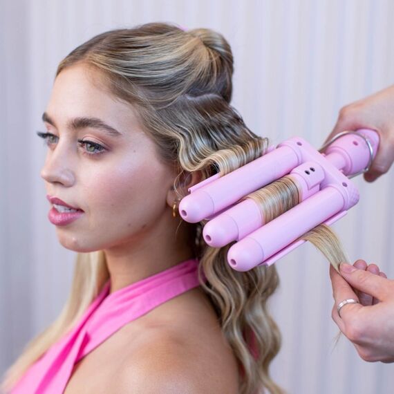 Mermade Hair Mini Waver Lockenstab Warm Pink 2,5 m, 12 image