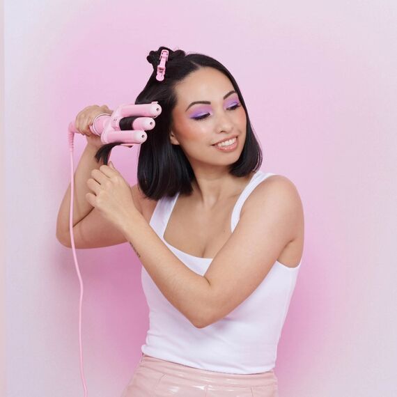 Mermade Hair Mini Waver Lockenstab Warm Pink 2,5 m, 8 image