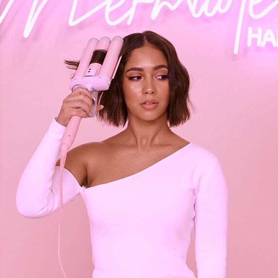 Mermade Hair Waver Lockenstab Warm Pink 2,5 m, 11 image