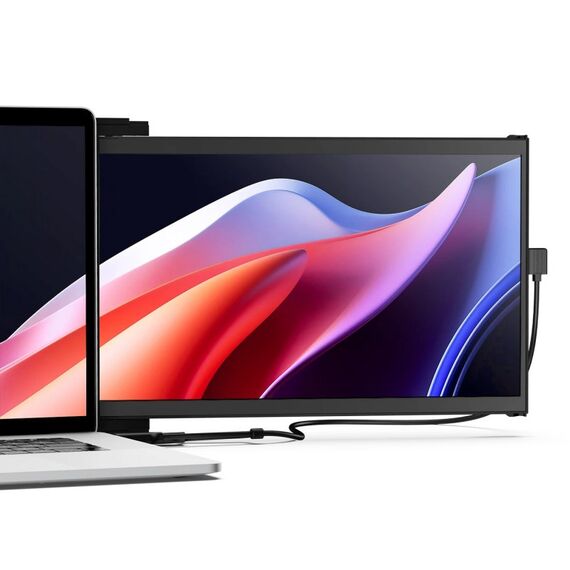 Mobile Pixels Duex Max DS Computerbildschirm 35,8 cm (14.1") 1920 x 1080 Pixel Full HD LCD Schwarz