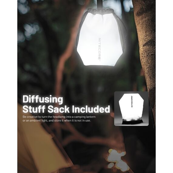 Nitecore NU45 Taschenlampe Schwarz Stirnband-Taschenlampe LED, 14 image