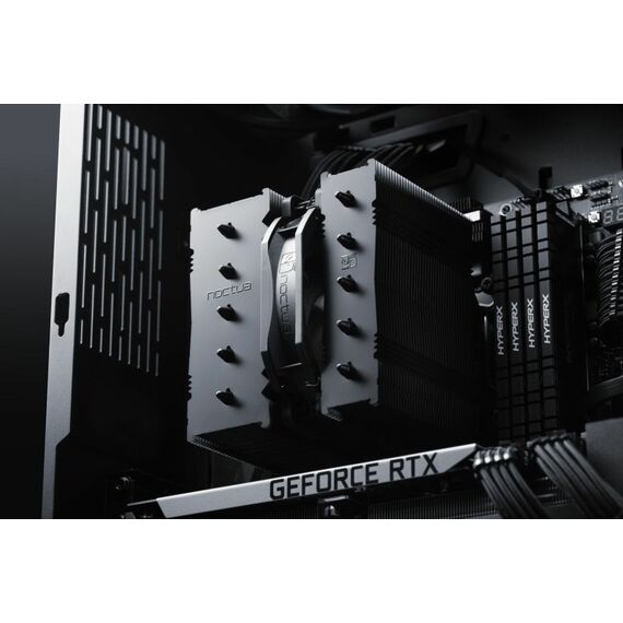 Noctua NH-D12L Prozessor Luftkühlung 12 cm Aluminium, Schwarz 1 Stück(e), 5 image