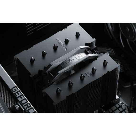 Noctua NH-D12L Prozessor Luftkühlung 12 cm Aluminium, Schwarz 1 Stück(e), 6 image