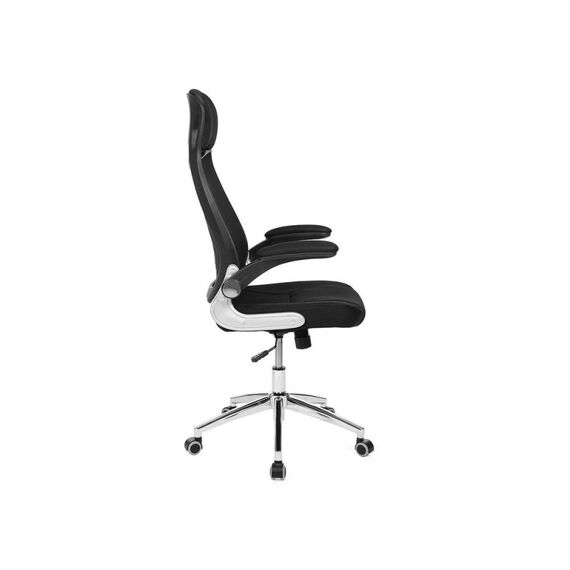 Songmics OBN86BK Büro- & Computerstuhl Gepolsterter Sitz Netz-Rückenlehne, 2 image