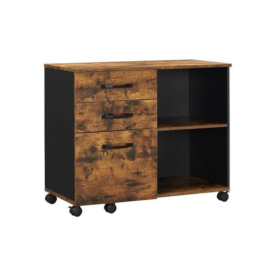 Songmics OFC041B01 Aktenschrank Schwarz