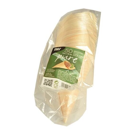 Papstar 85676 Einweg-Tablett Holz, 2 image