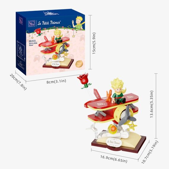 Pantasy Le Petit Prince Starry Ride Plane, 3 image