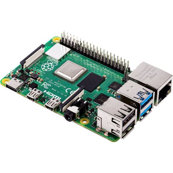 Raspberry Pi 4 Mini PC Grün BCM2711 1,5 GHz