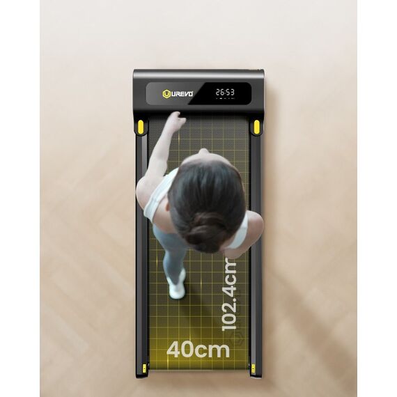 Urevo SpaceWalk Lite black Laufband 400 x 1024 mm 6 km/h, 4 image
