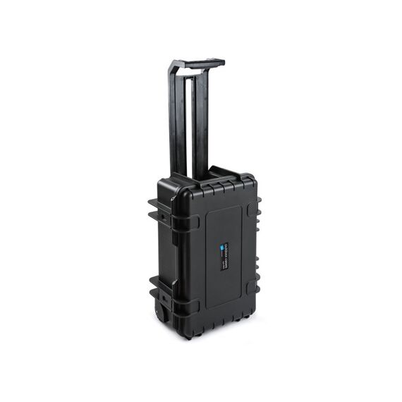 B&W Cases 6600 Audio-Schnittstelle Trolley-Koffer Polypropylen (PP), Gummi Schwarz