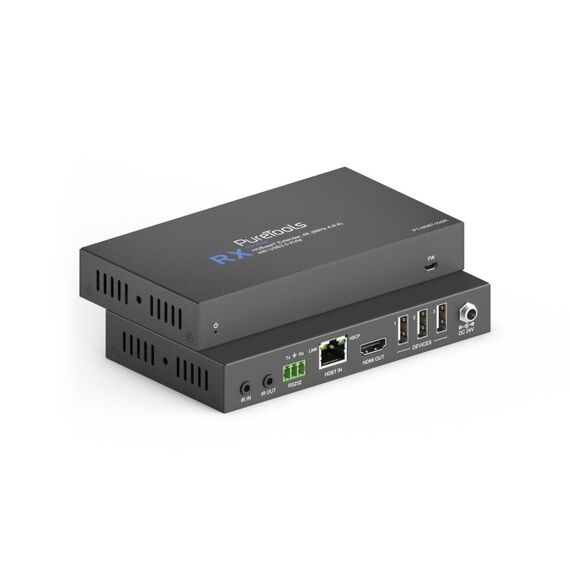PureTools PT-HDBT-220WP Audio-/Video-Leistungsverstärker AV-Sender & -Empfänger Aluminium, Schwarz, 2 image