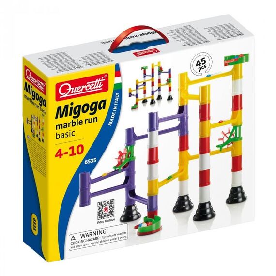 Quercetti Migoga Marble Run Basic Motorikspielzeug, 4 image