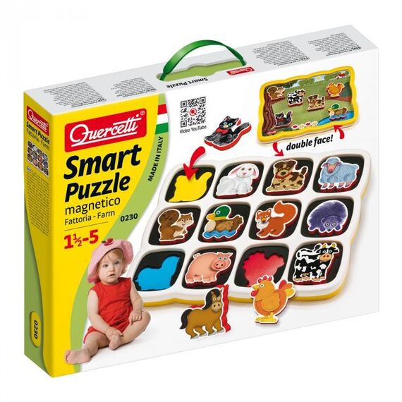 Quercetti Smart Puzzle Magnetico, 4 image