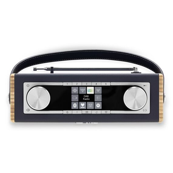 Roberts Radio Rambler Max Tragbar Analog & Digital Blau, Navy, Farbe: Blau, Navy, 4 image