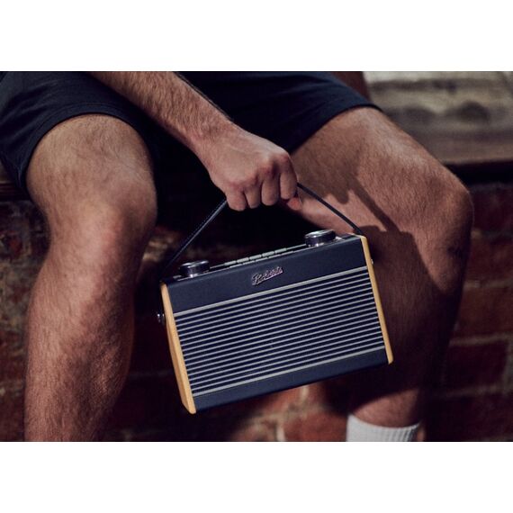 Roberts Radio Rambler Max Tragbar Analog & Digital Blau, Navy, Farbe: Blau, Navy, 5 image