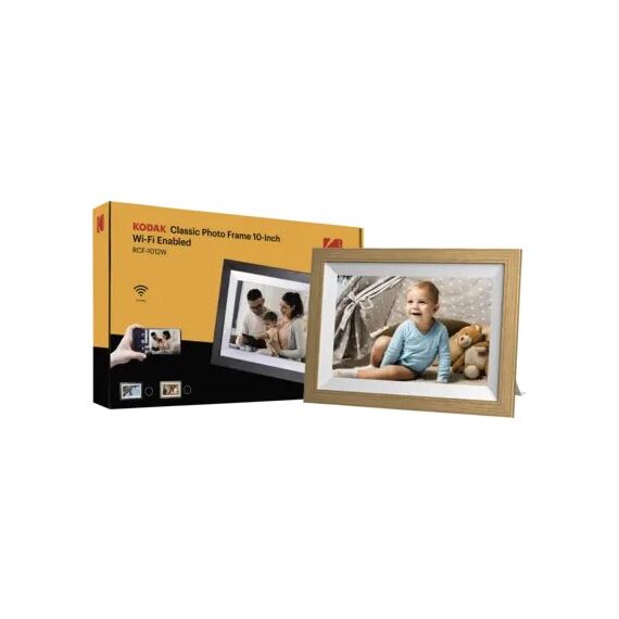 Kodak RCF-1012W Digitaler Bilderrahmen Weiß 25,6 cm (10.1") Touchscreen WLAN, 2 image