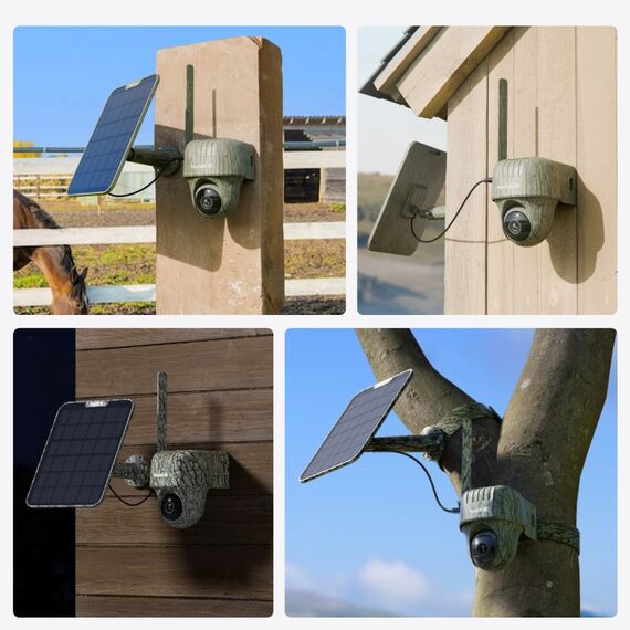 Reolink Go Series G450 + Solar Panel 2 Dome IP-Sicherheitskamera Draußen 3840 x 2160 Pixel Decke/Wand, 3 image