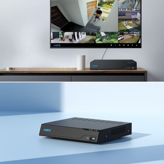 Reolink NVS8 Schwarz, 2 image