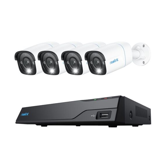 Reolink NVS8-8MB4 Videoüberwachungskit Kabelgebunden 8 Kanäle