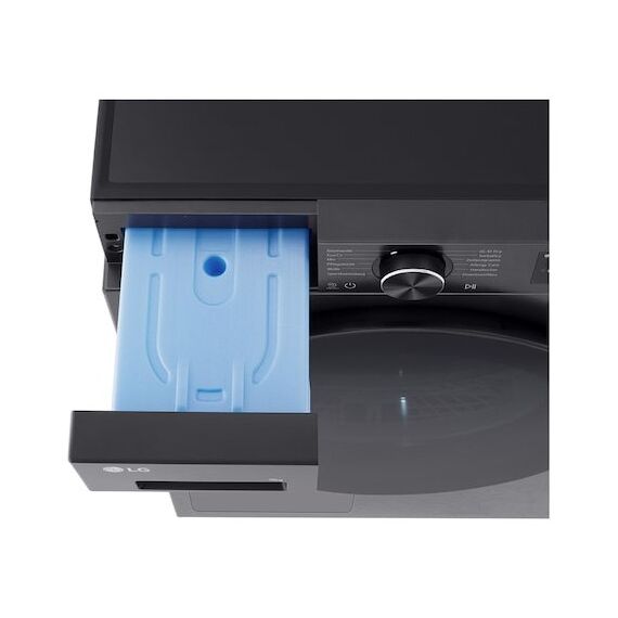 LG RT90X7B Wäschetrockner Freistehend Frontlader 9 kg Schwarz, 5 image