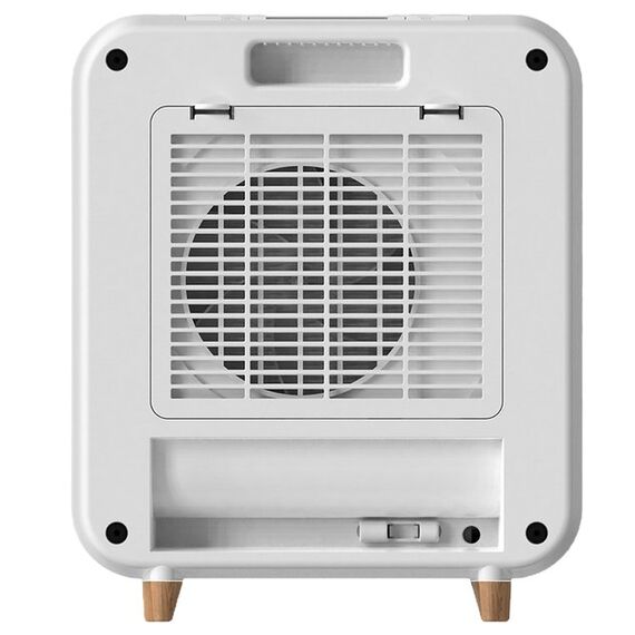 Stylies Apus Drinnen Grau, Weiß 1500 W Elektrischer Raumheizlüfter, 2 image