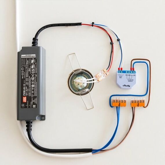 Shelly Plus 0-10V Eingebaut Dimmer Blau, Grau, 4 image