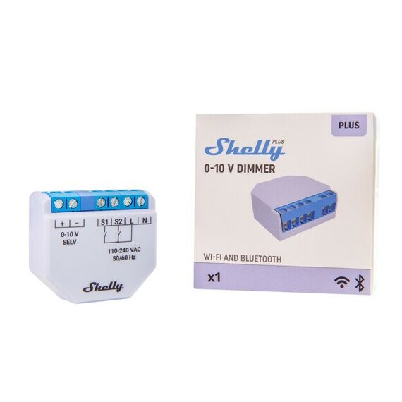 Shelly Plus 0-10V Eingebaut Dimmer Blau, Grau, 8 image