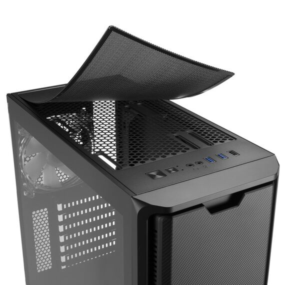 Sharkoon SK3 RGB Midi Tower Schwarz, 4 image