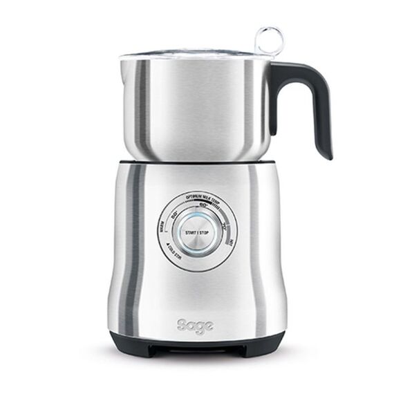 Sage the Milk Café Handlicher elektrischer Milchaufschäumer Edelstahl