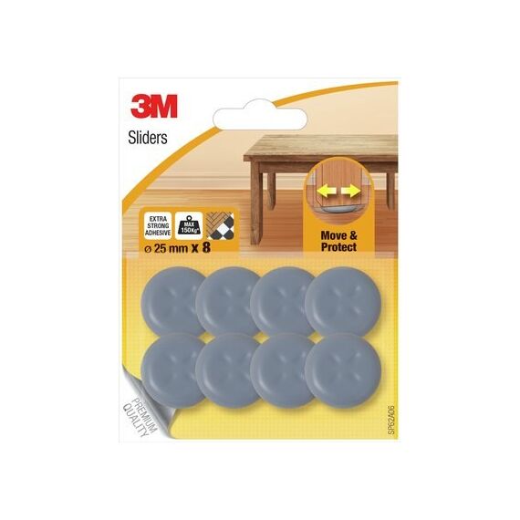 3M SP62A06 Filzgleiter für Möbel 8 Stück(e) Rund