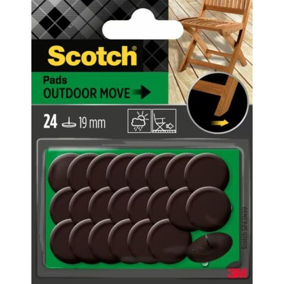 3M Scotch Verschiebe-Pads für den Außenbereich zum Annageln