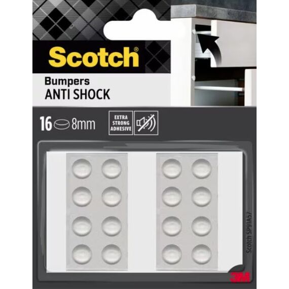 3M Scotch Stoßabsorbierende Elastikpuffer