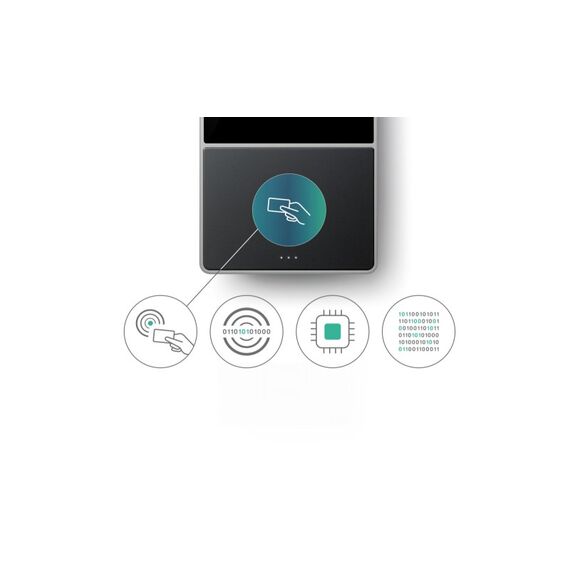 Safescan TimeMoto TM-616 Schwarz Näherungskarte AC TFT Ethernet/LAN, 3 image