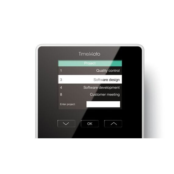 Safescan TimeMoto TM-616 Schwarz Näherungskarte AC TFT Ethernet/LAN, 5 image
