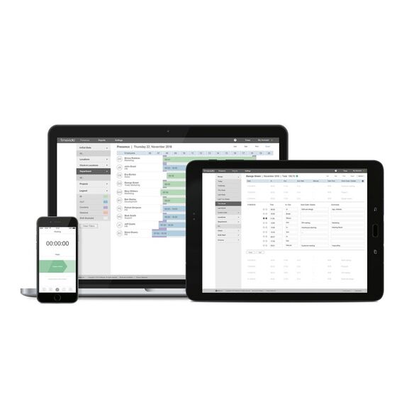 Safescan TimeMoto TM-616 Schwarz Näherungskarte AC TFT Ethernet/LAN, 9 image