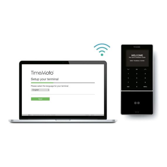 Safescan TM-838 SC Schwarz Gesichtserkennung, Passwort, Näherungskarte, Smart card Gleichstrom TFT Ethernet/LAN, 12 image