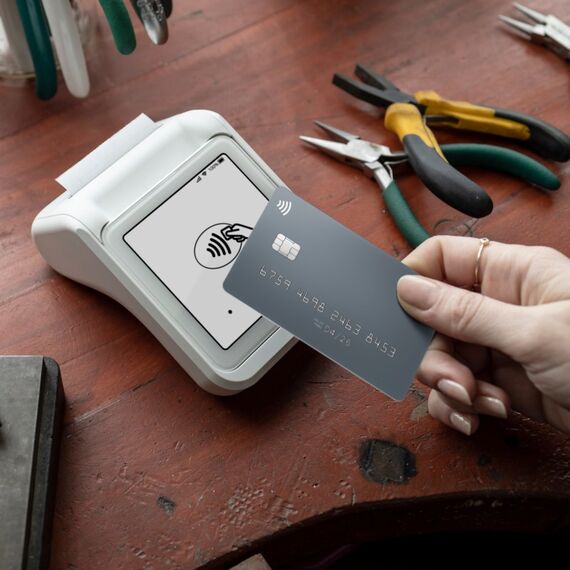 SumUp Solo Smart-Card-Lesegerät Batterie Wi-Fi + 4G Weiß, 6 image
